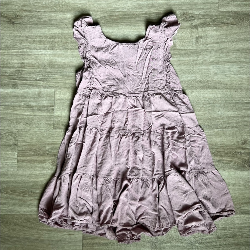 Kori Purple Tiered Dress